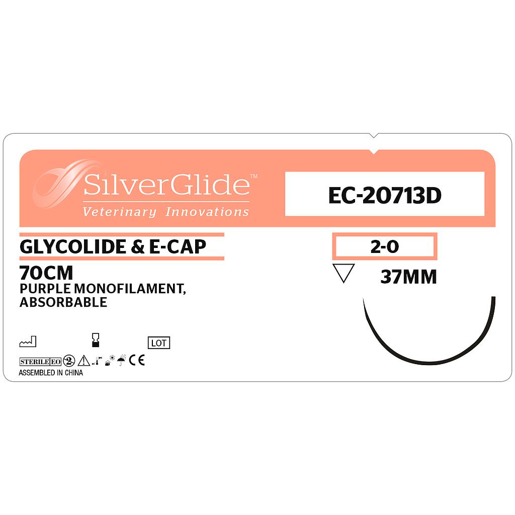 Sutur EC20713D Glycolide &amp; e-Cap 36 stk.