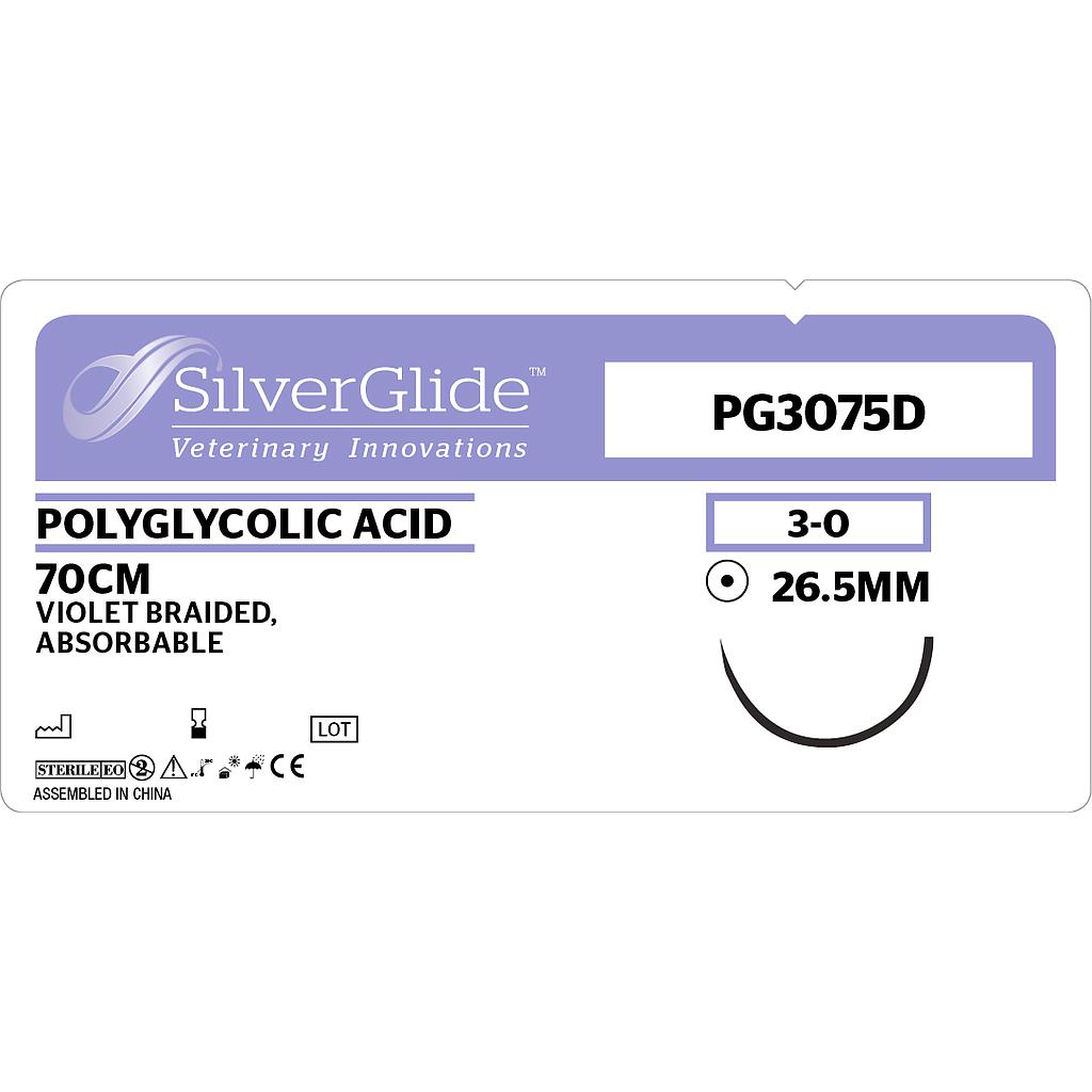 Sutur PG-3075D Polyglycolic Acid 36 stk.