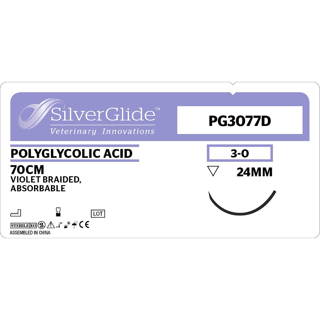 Sutur PG3077D Polyglycolic Acid 36 stk.