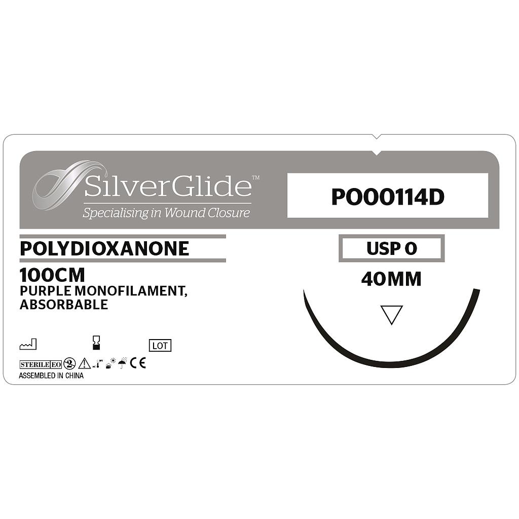 Sutur PO00114D Polydioxanone 36 stk.