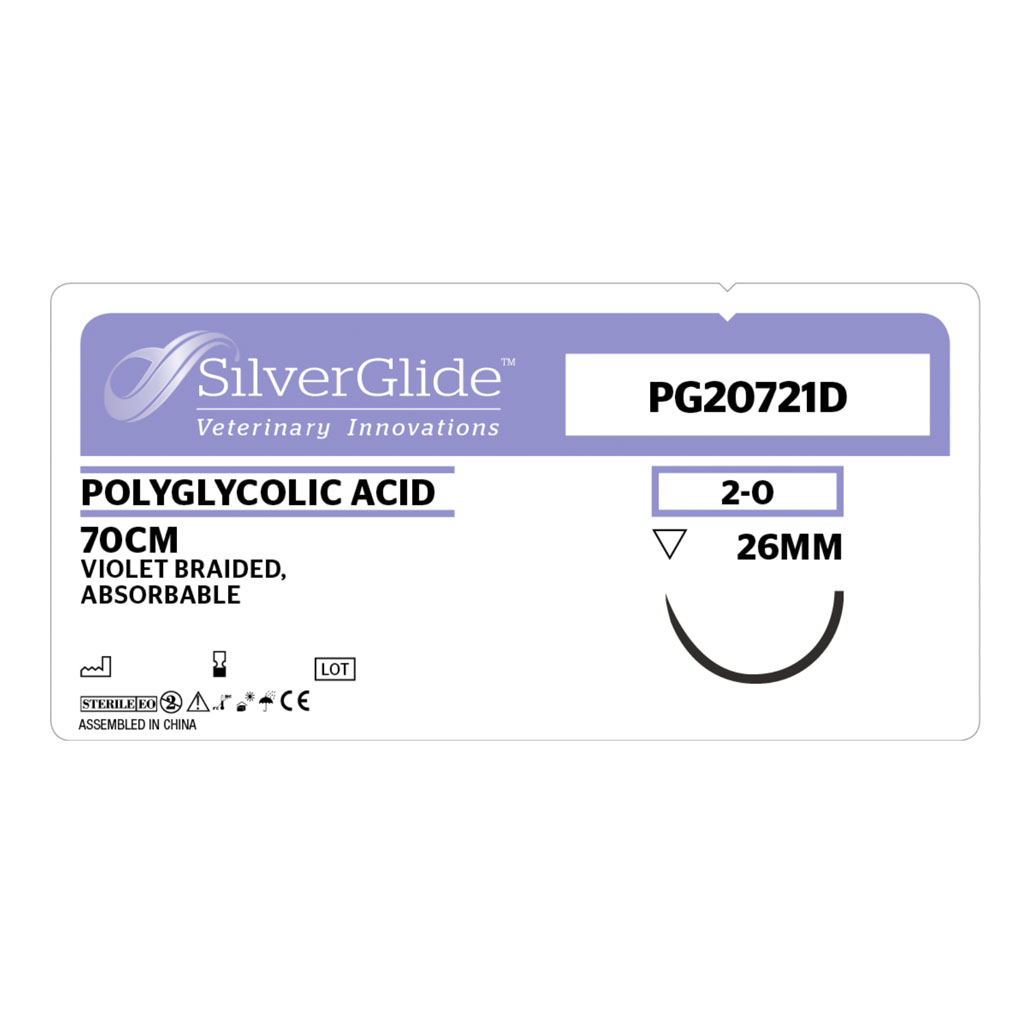 Sutur PG-20721D Polyglycolic Acid 36 stk