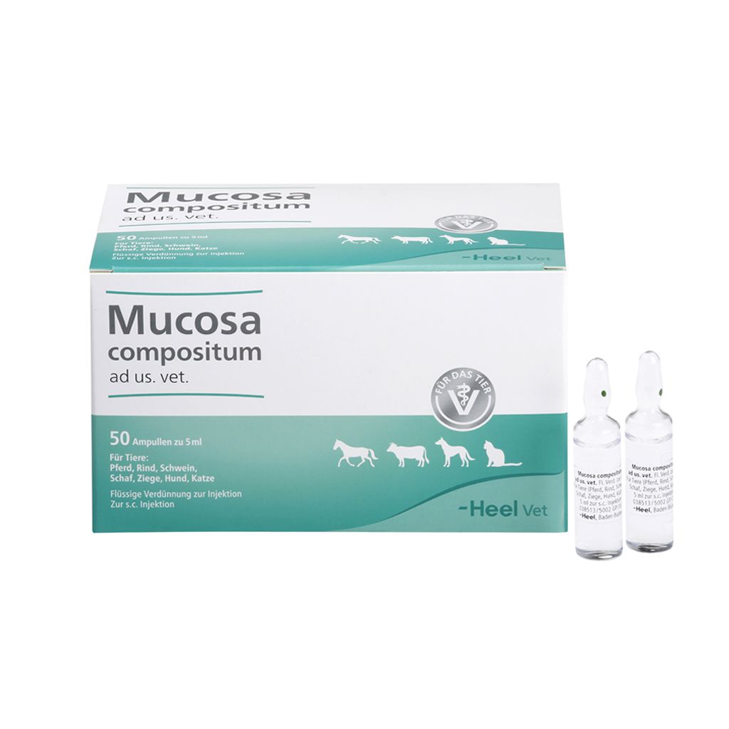 Mucosa Compositum ad us. vet. 50 x 5 ml