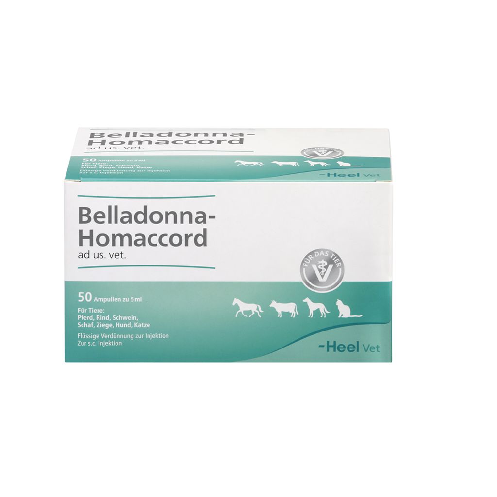 Belladonna-Homaccord ad us. vet 50 x 5 ml
