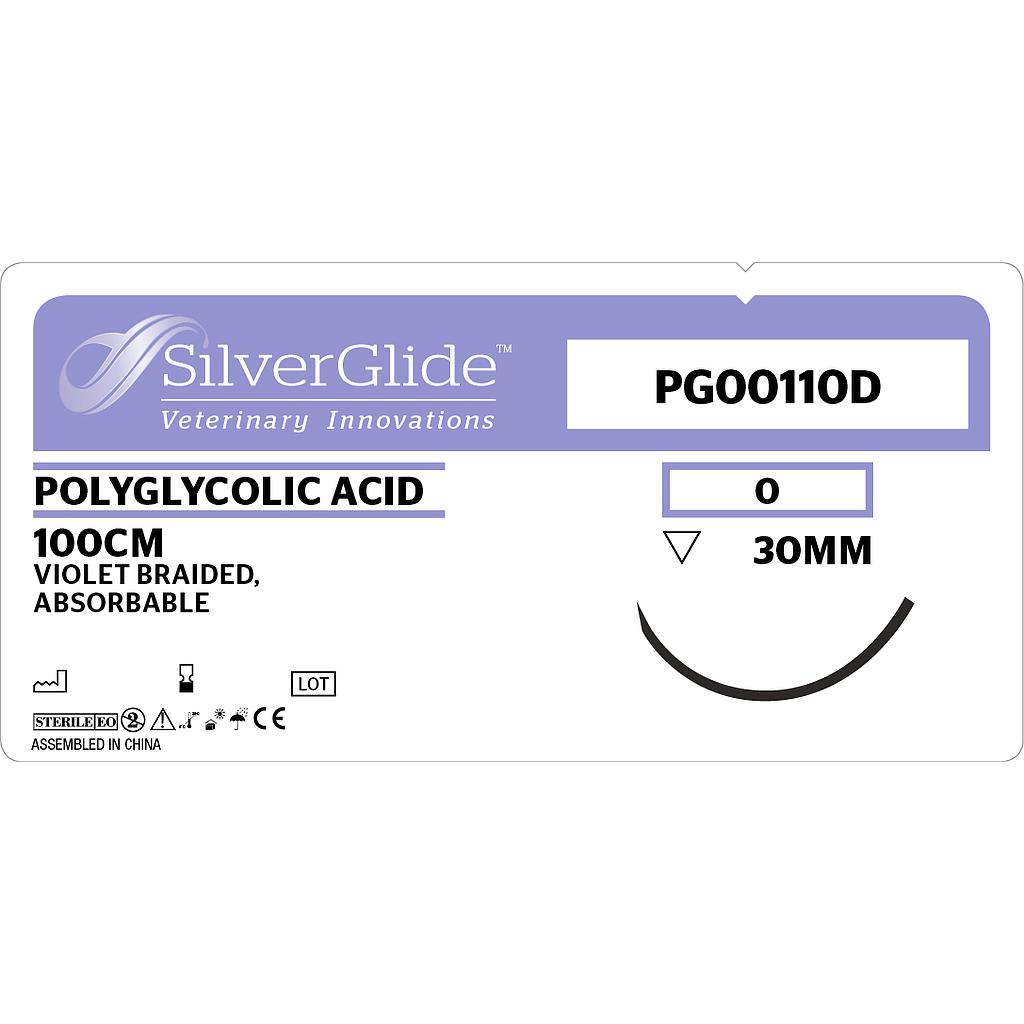 Sutur PG-00110D Polyglycolic Acid 36 stk.