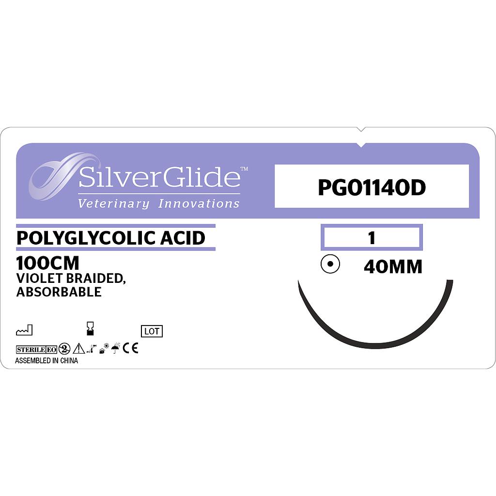 Sutur PG-01140D Polyglycolic Acid 36 stk.