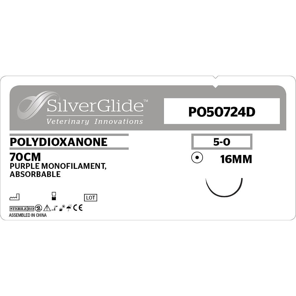 Sutur PO50724D Polydioxanone 36 stk.