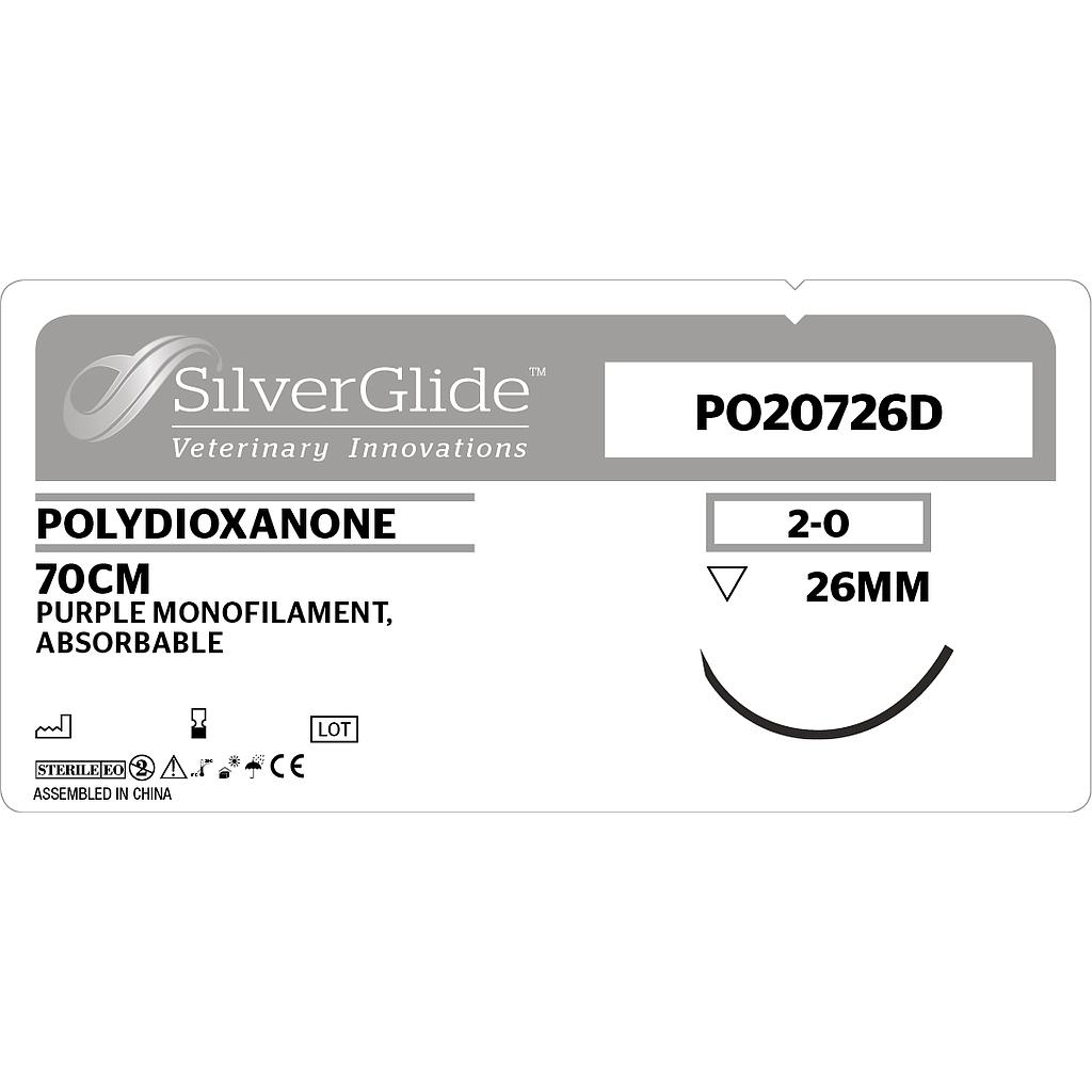 Sutur PO-20726D Polydioxanone 36 stk.