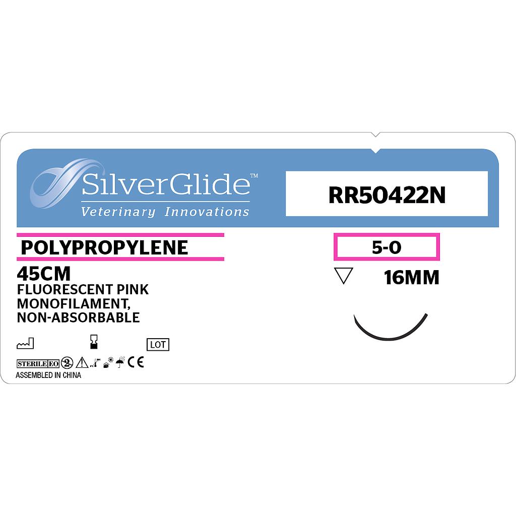 Sutur RR-50422N Pink Polypropylene 12 stk.