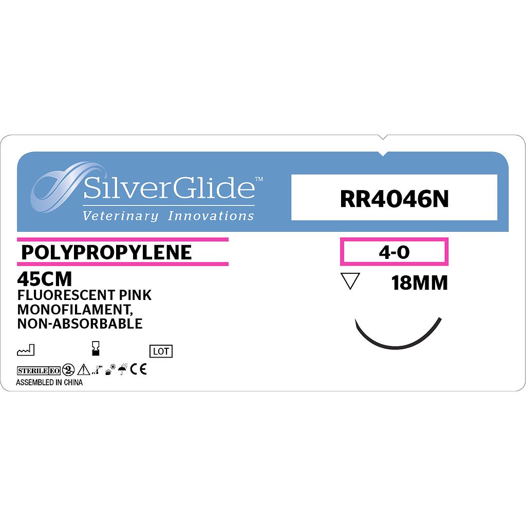 Sutur RR-4046N Pink Polypropylene 12 stk.