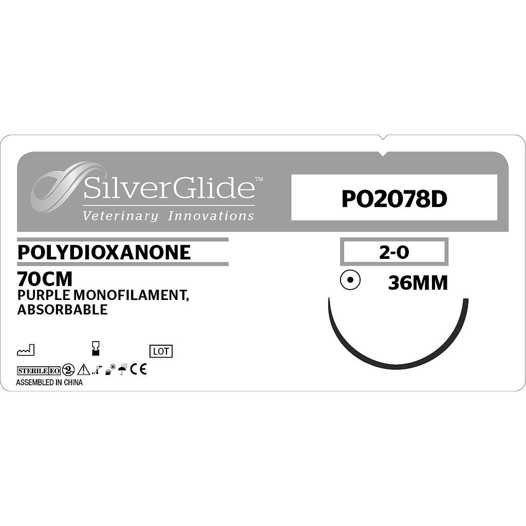Sutur PO-2078D Polydioxanone 36 stk.
