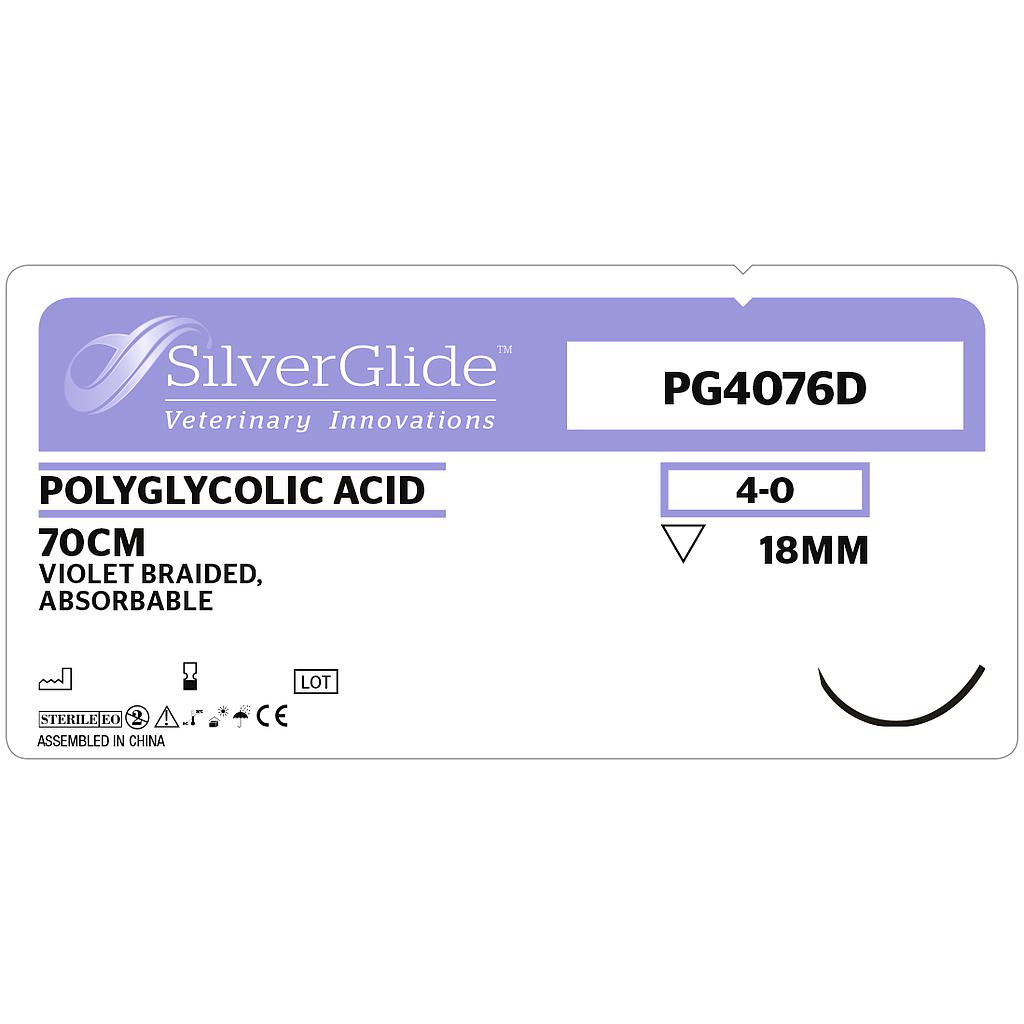 Sutur PG-4076D Polyglycolic Acid 36 stk.